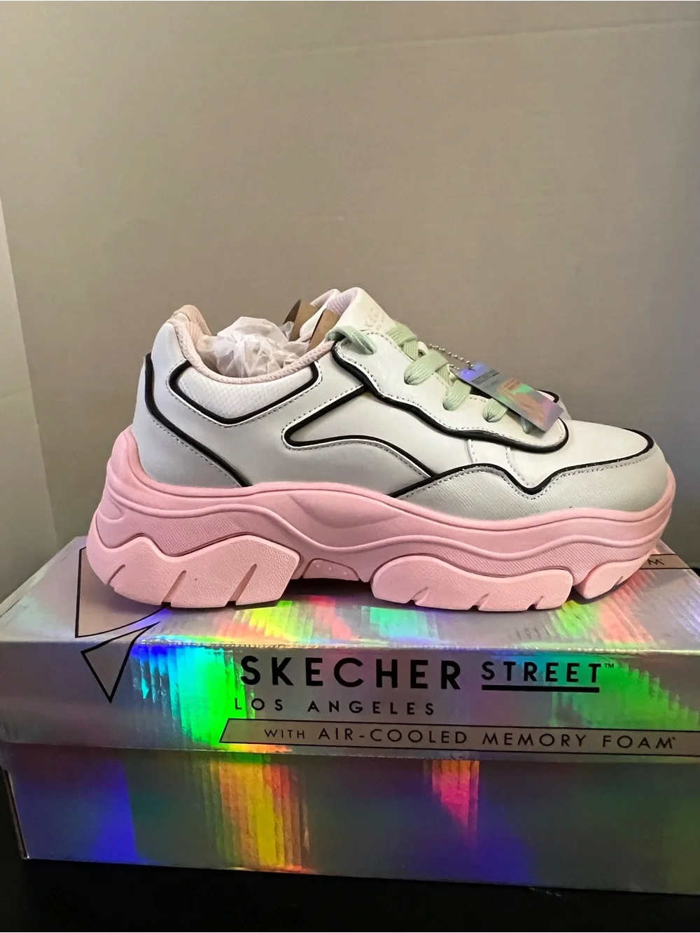 Skechers chunky platform
